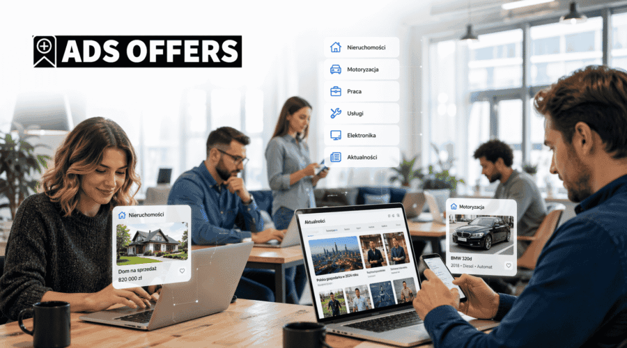 Darmowe ogłoszenia online w Ads Offers